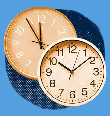 Icon clock for after-hours AVP Hotline